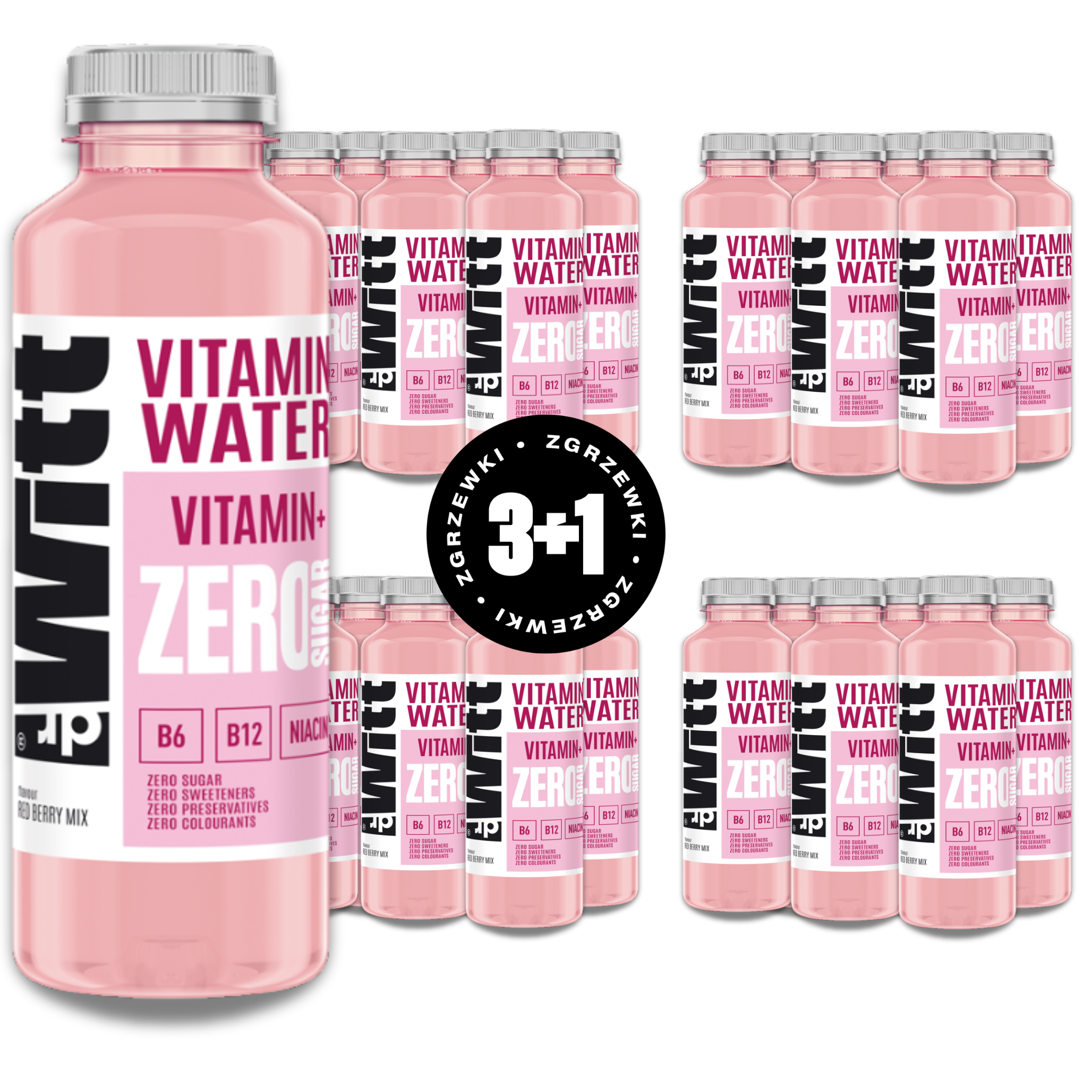 WITT ISO Vitamin Water ZERO VITAMIN +B x24