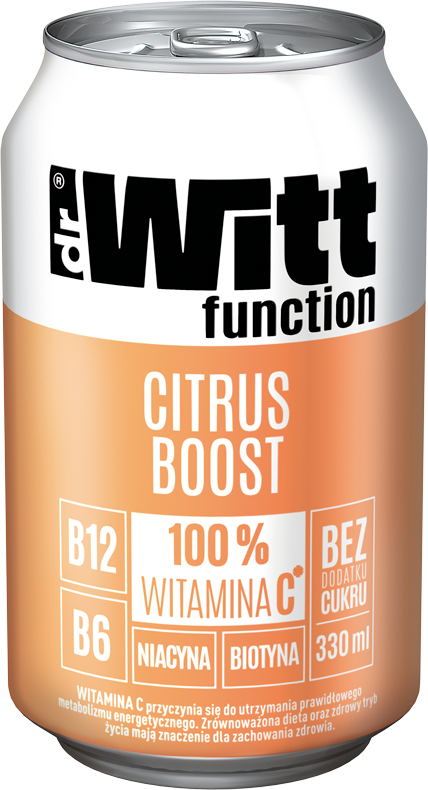 WITT Function citrus boost cytrusy 330ml