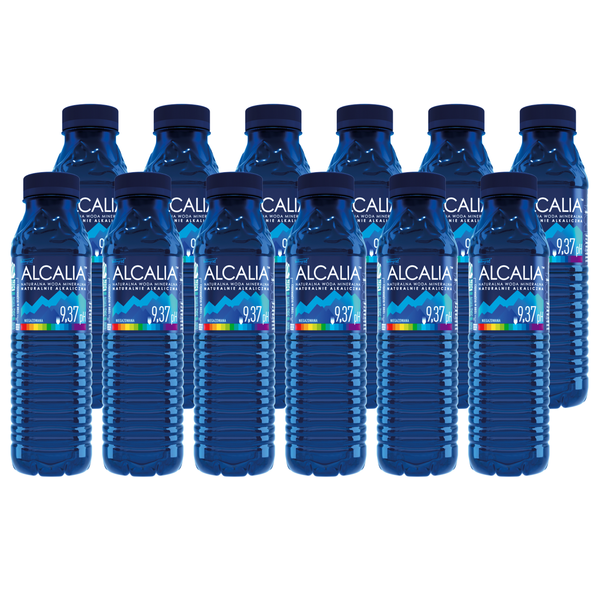 ALCALIA woda alkaiczna niegazowana 12x500ml
