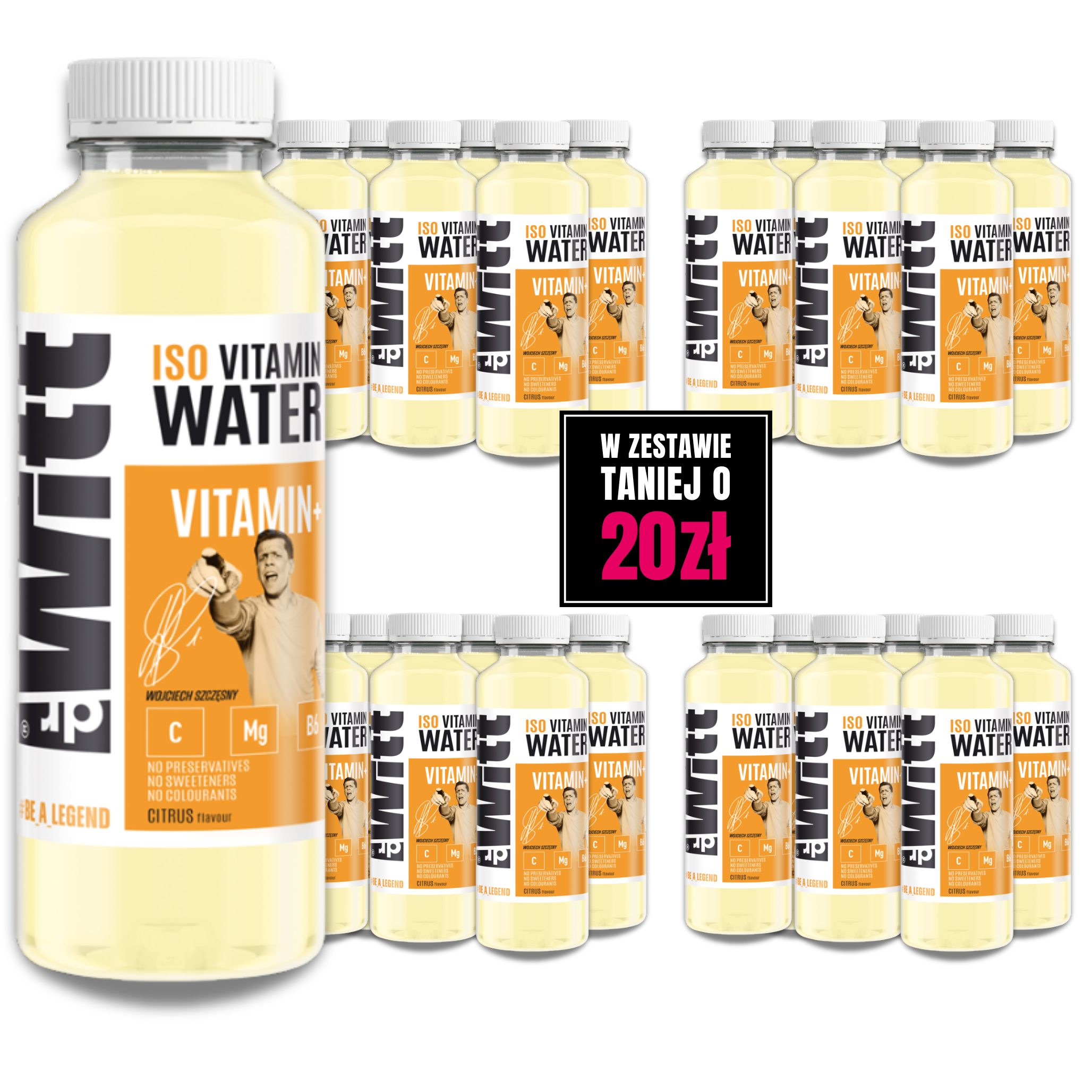 WITT ISO Vitamin Water Wit. C x24