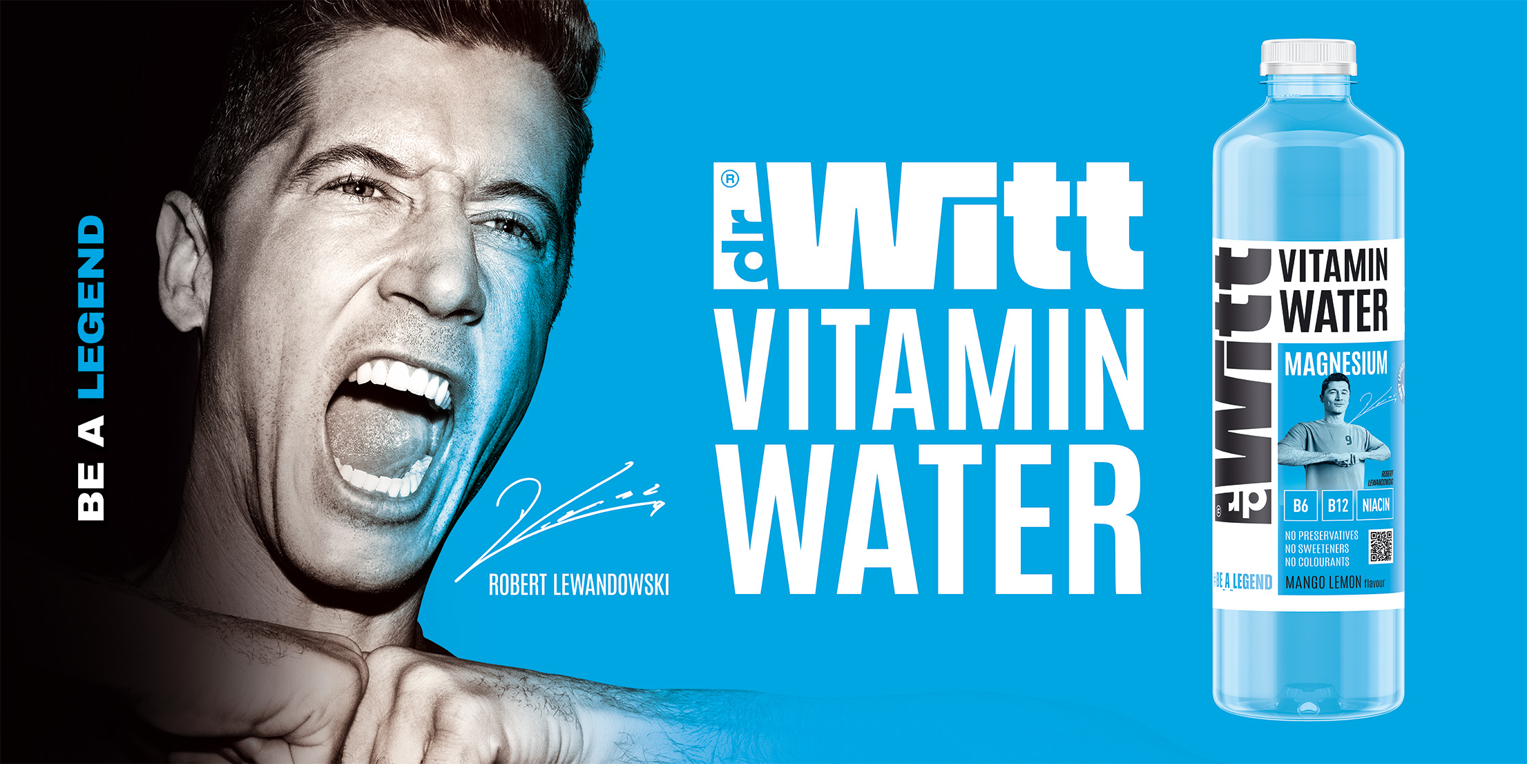 Witt Woda Witaminowa o smaku mango i cytryny 1,25l