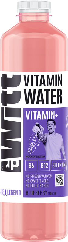 Witt Woda Witaminowa o smaku jagody 1,25l