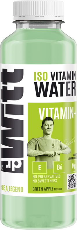 WITT ISO Vitamin Water zielone jabłko WIT. E 550ml