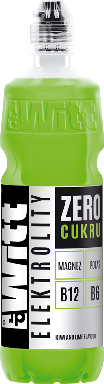 WITT Elektrolity ZERO kiwi-limonka 750ml