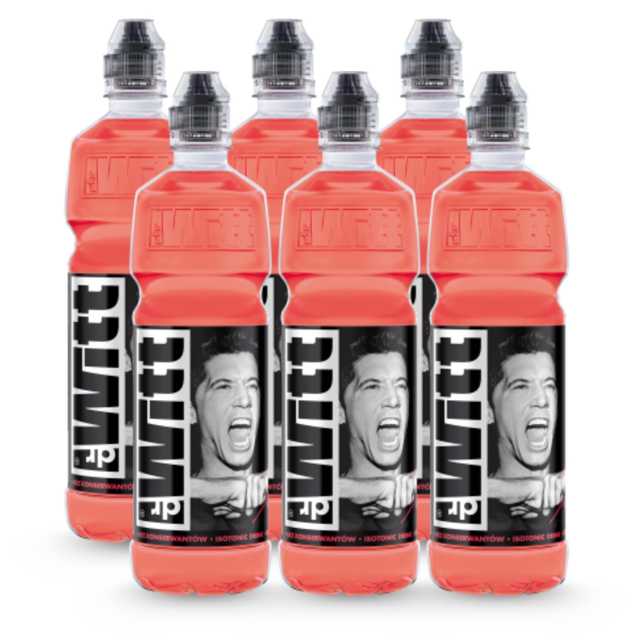 WITT Isotonic Drink czerwona pomarańcza 750ml x6