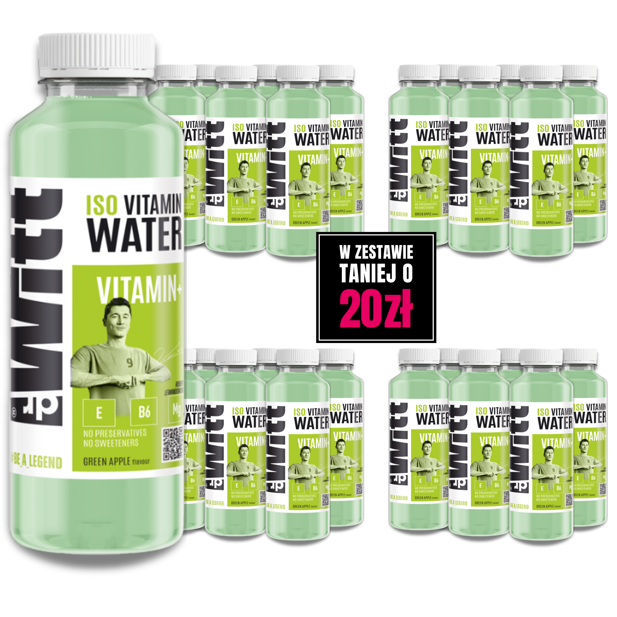 WITT ISO Vitamin Water Wit. E x24