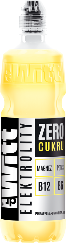 WITT Elektrolity ZERO ananas-pomelo 750ml