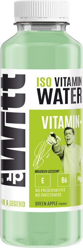 WITT ISO Vitamin Water zielone jabłko WIT. E 550ml