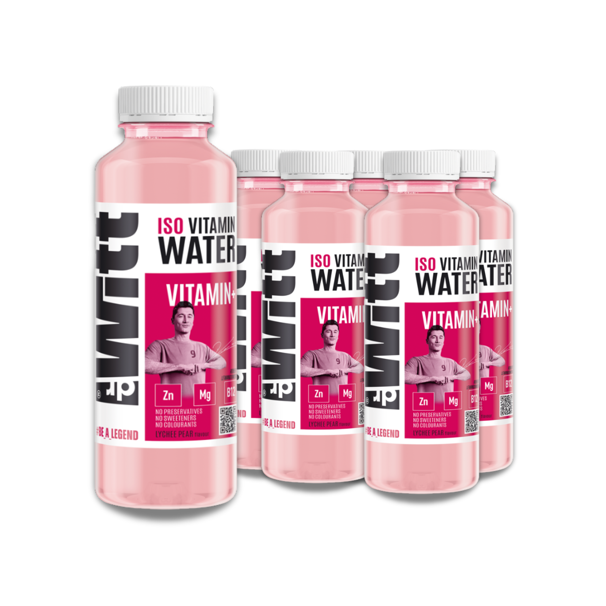 WITT ISO Vitamin Water liczi-gruszka CYNK 550ml x6
