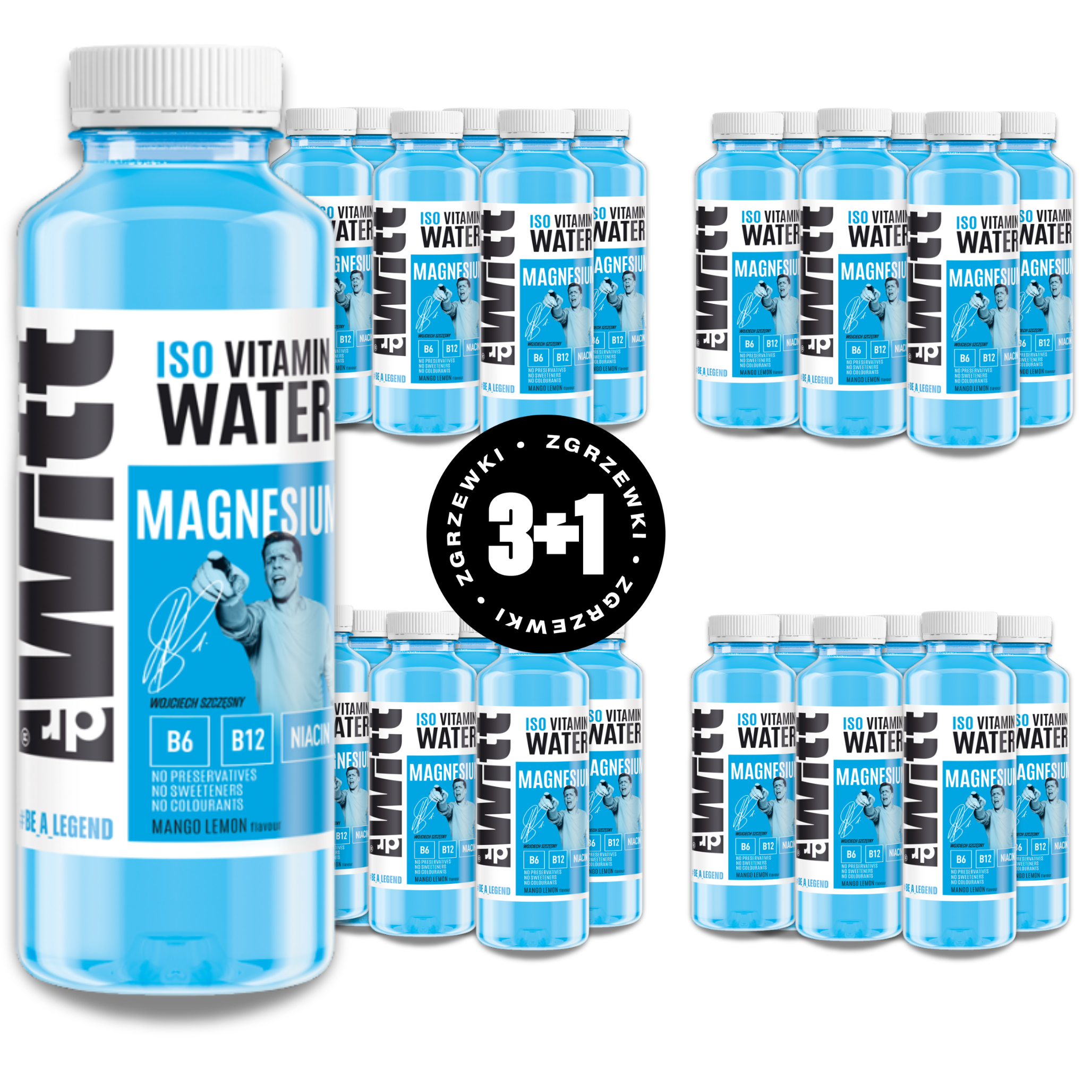 WITT ISO Vitamin Water MAGNEZ x24