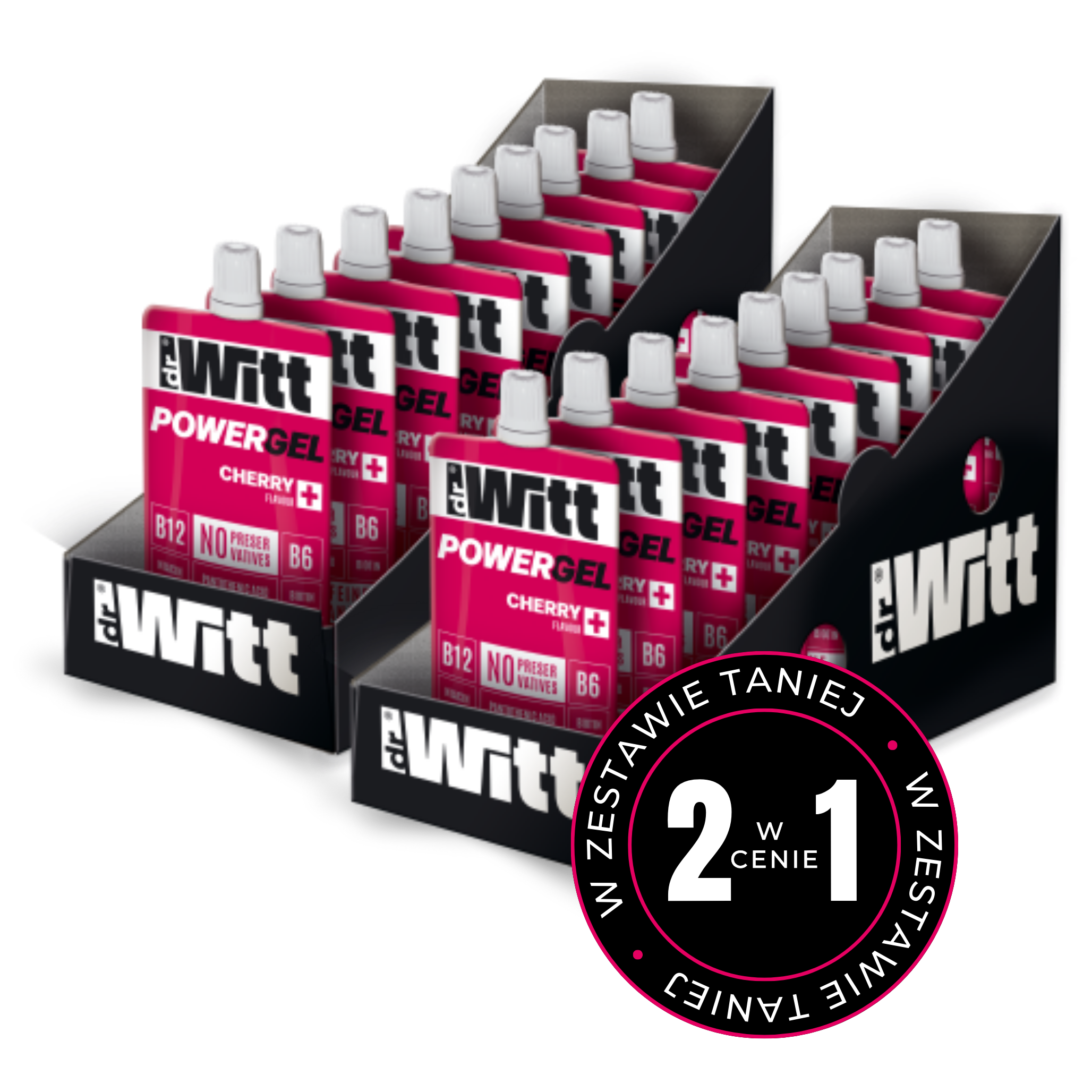 WITT Power Gel cherry 18x100g