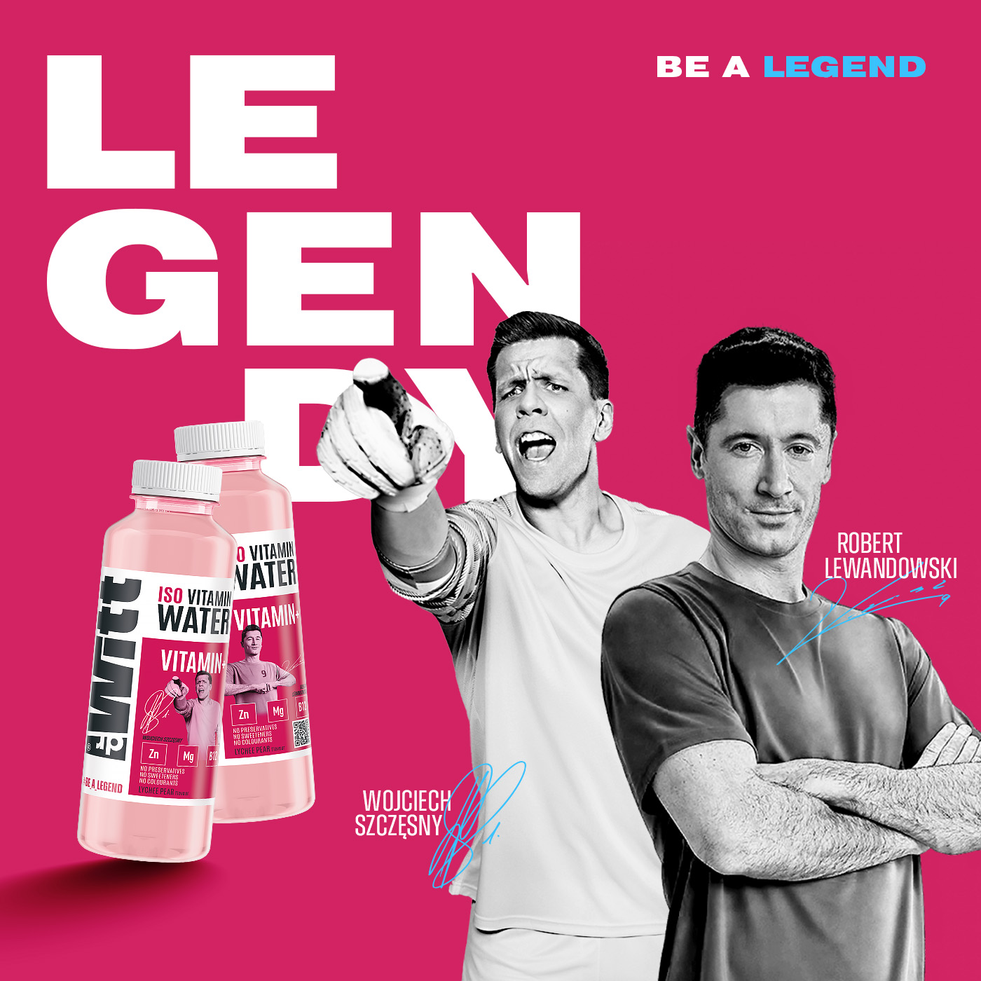 WITT ISO Vitamin Water liczi-gruszka CYNK 550ml