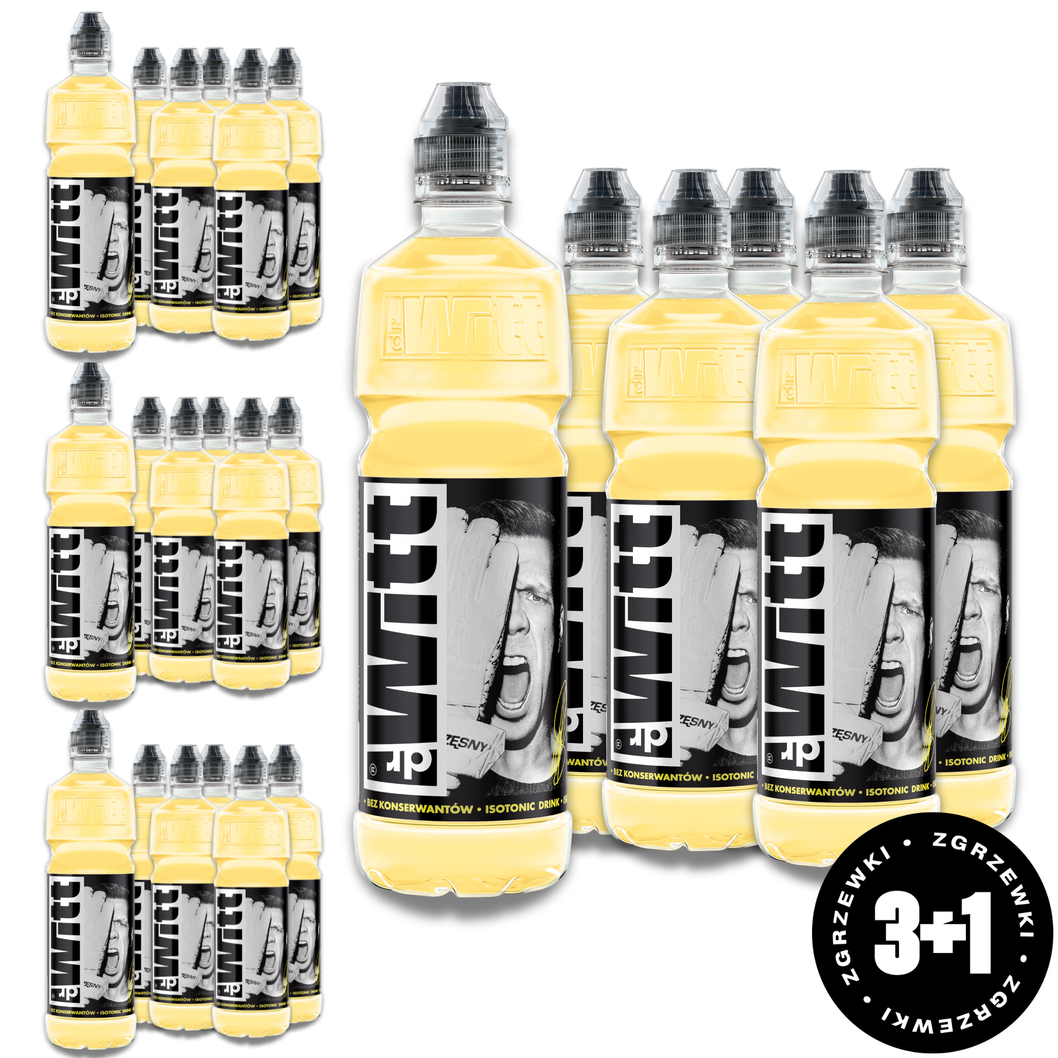 WITT Isotonic Drink cytryna 750ml x24