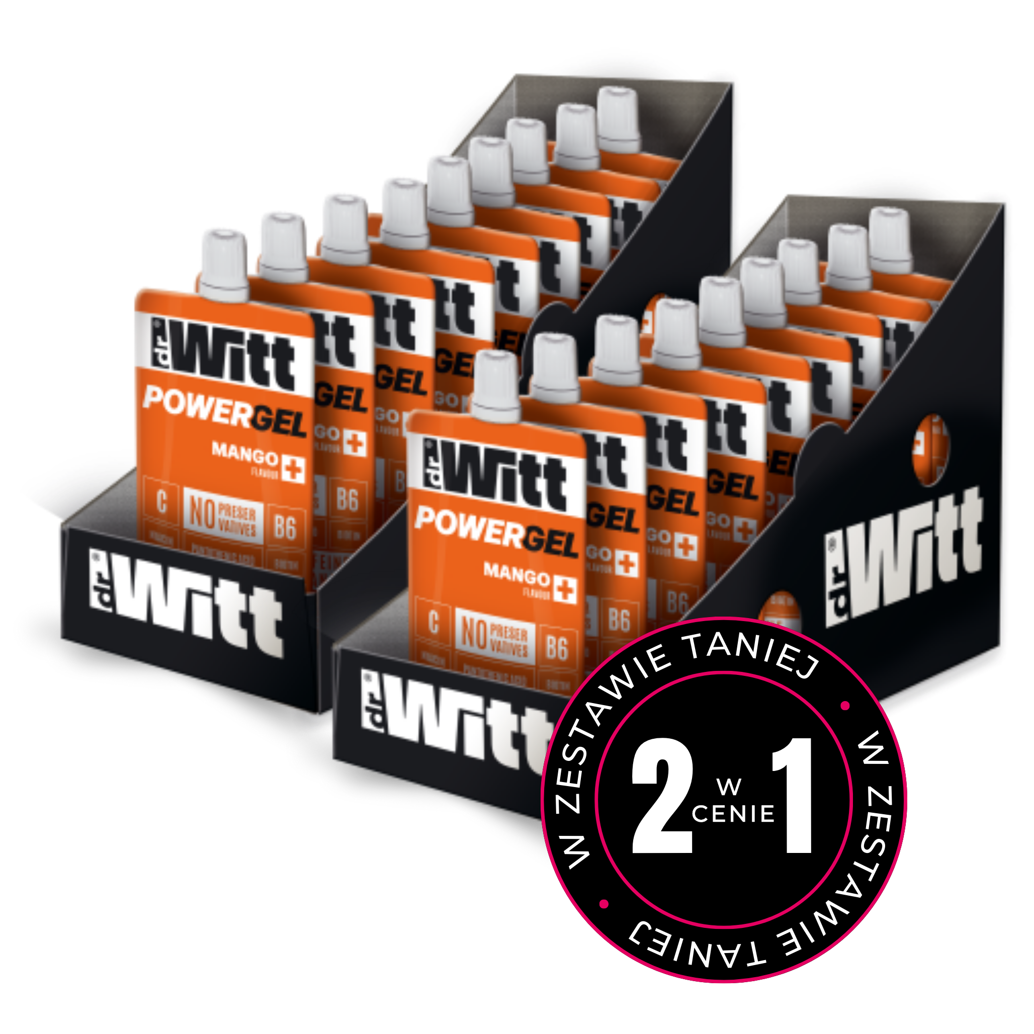 WITT Power Gel mango 18x100g