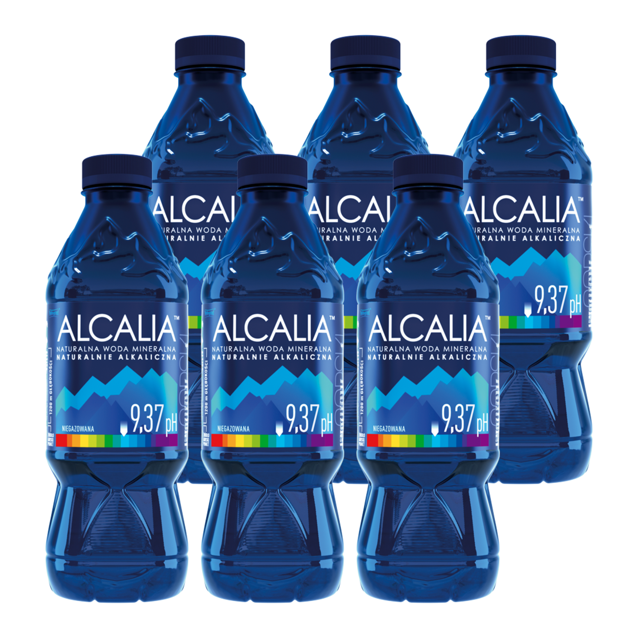 ALCALIA woda alkaiczna niegazowana 6x1000ml