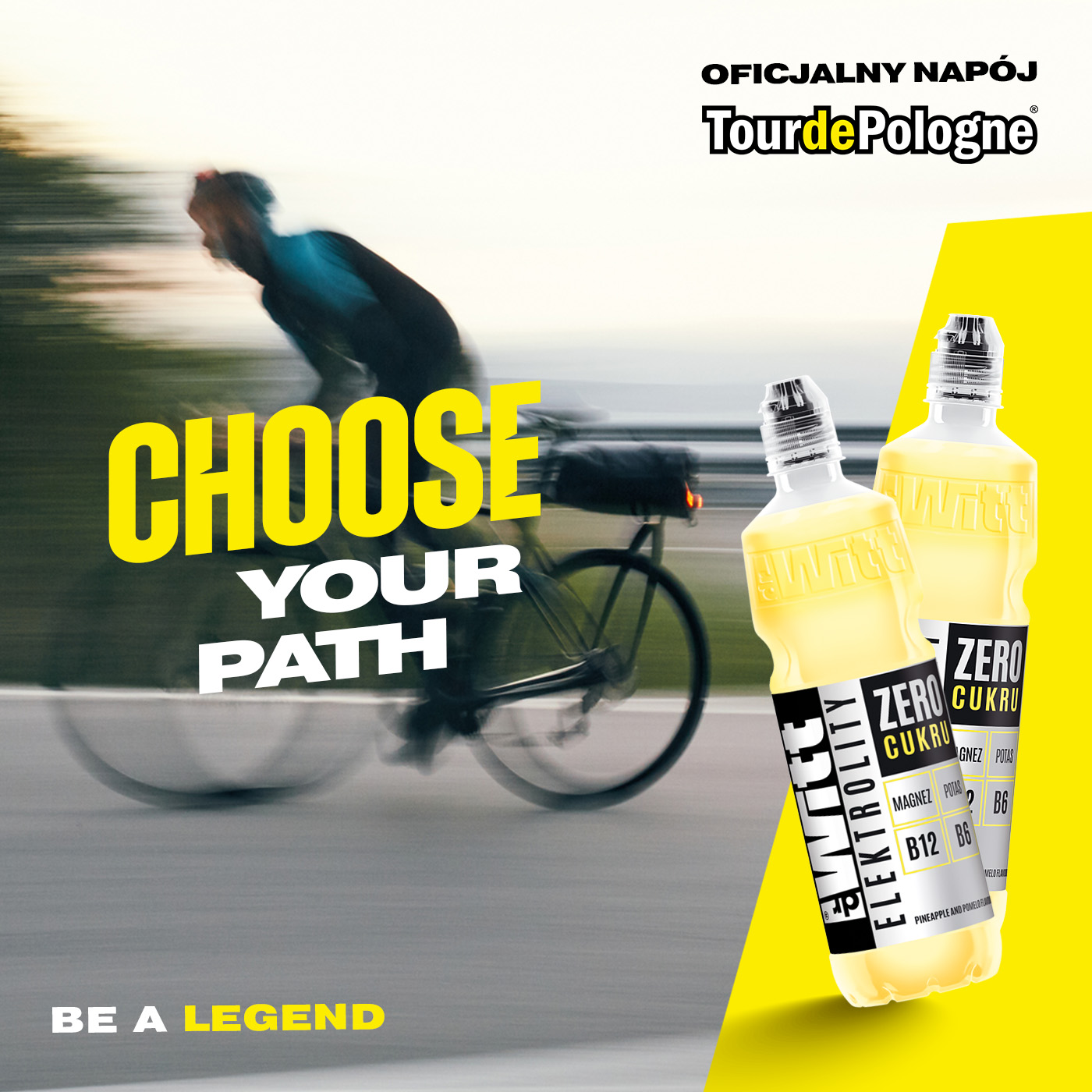 WITT Elektrolity ZERO ananas-pomelo 750ml